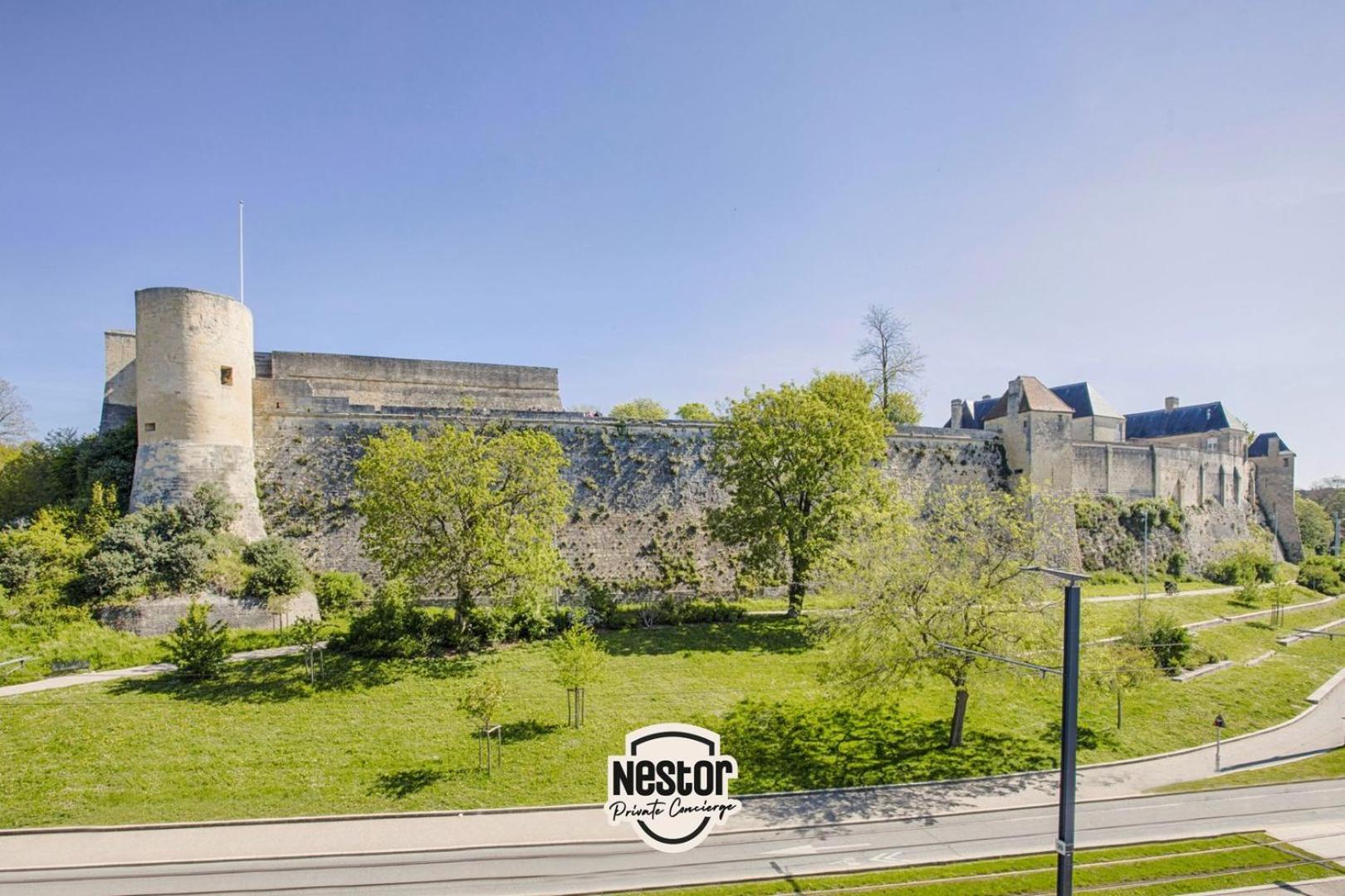 Hotel The Castle House Caen Exterior foto